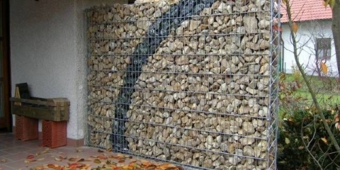 Kako napraviti gabione vlastitim rukama + fotografija